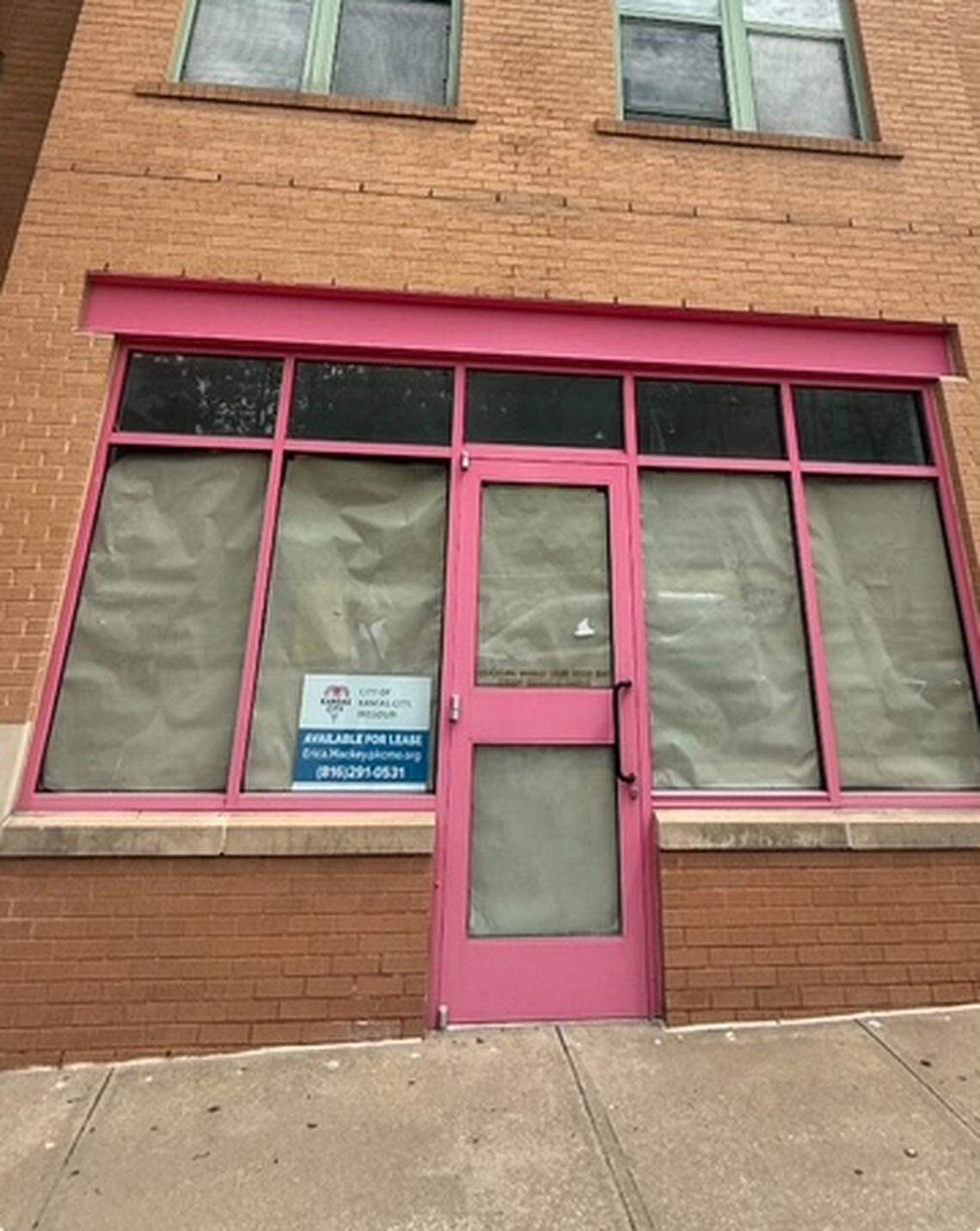 Kansas City has proposed a program prior to the 2026 World Cup that offers to subsidize the rent of businesses willing to occupy empty storefronts, such as this one near downtown.  