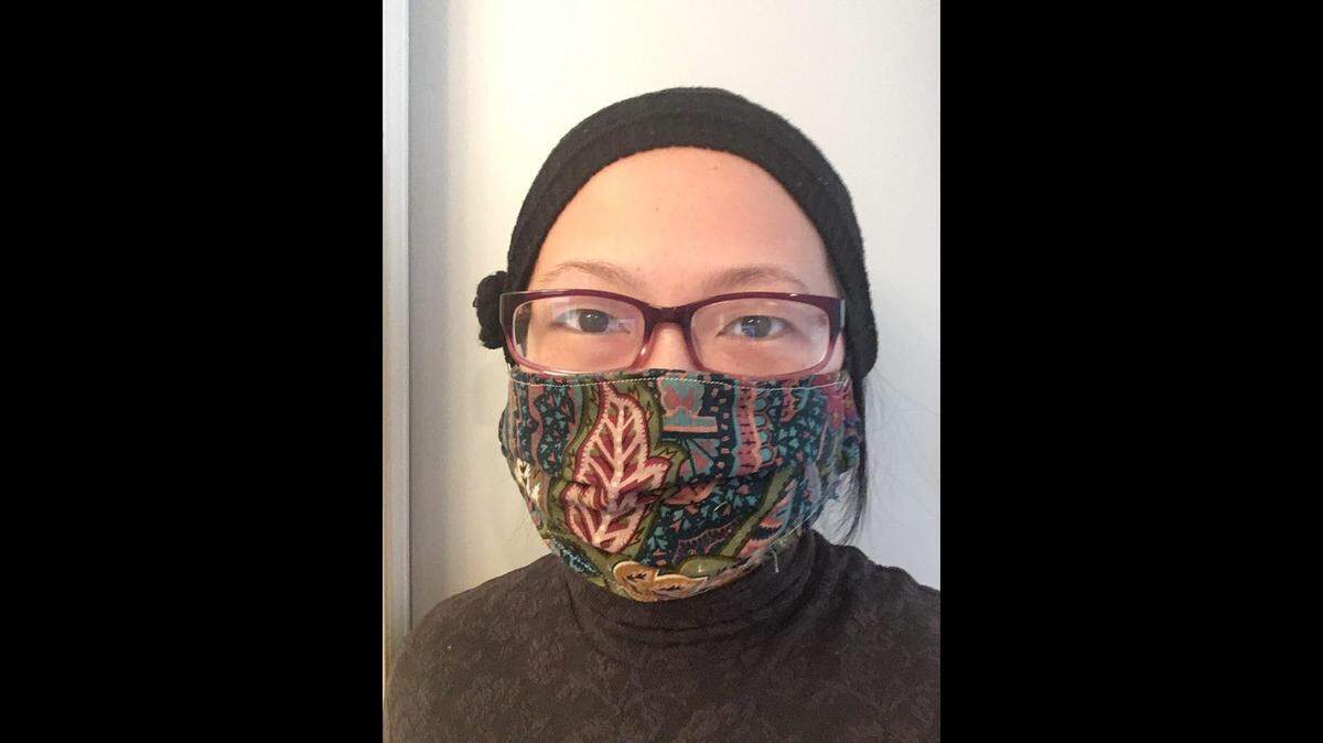 Maria Herrera of Overland Park has invited home sewers to join a Facebook group, Sew Masks For KC.