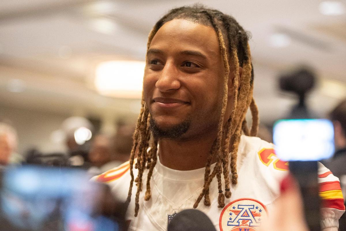 Kansas City Chiefs safety Justin Reid in 2025.