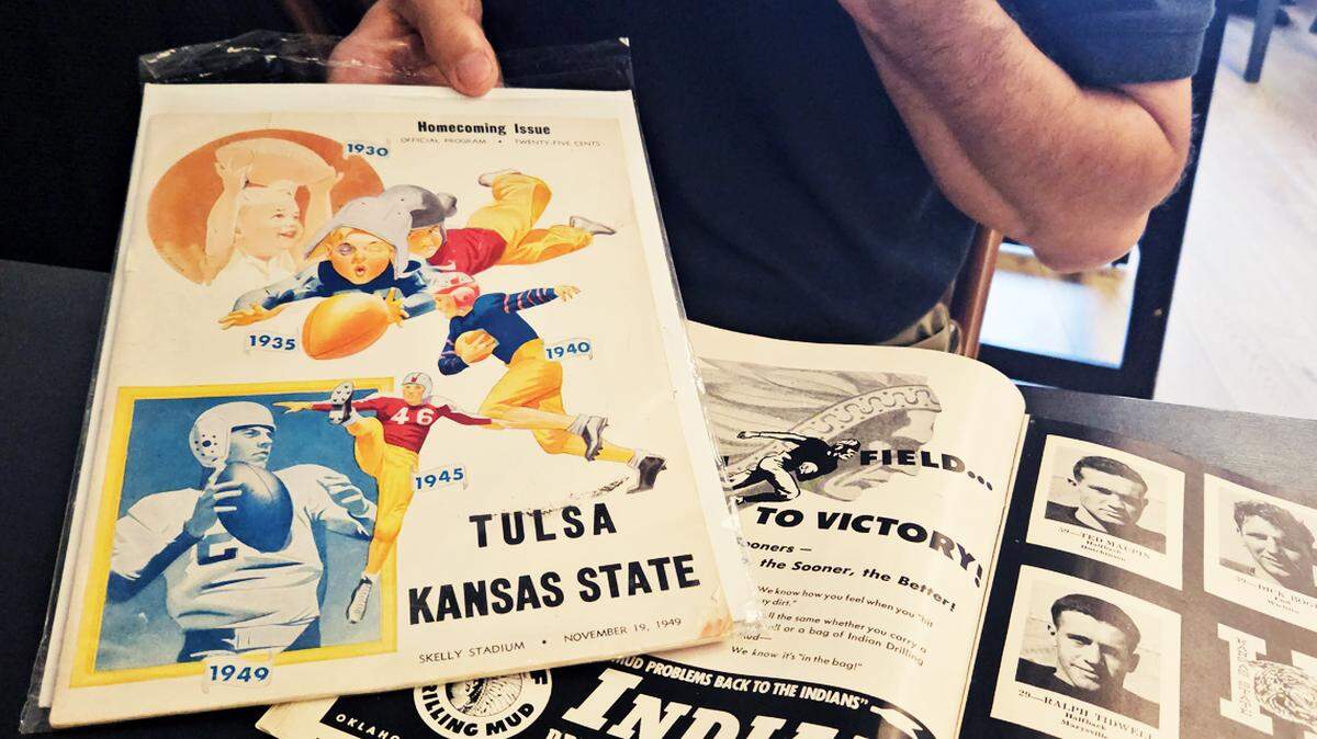 Ken Neaderhiser has an extensive collection of memorabilia.