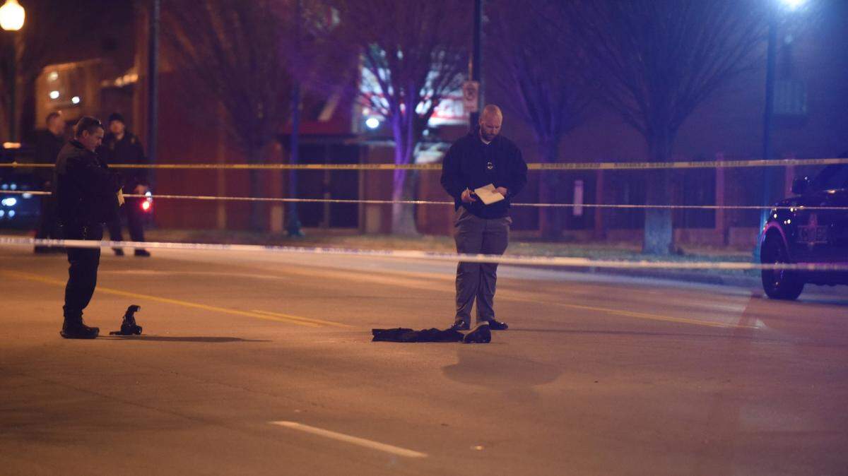 Kansas City homicide detectives were investigating after a person was found fatally injured in the middle of Independence Avenue near Olive on Wednesday night.