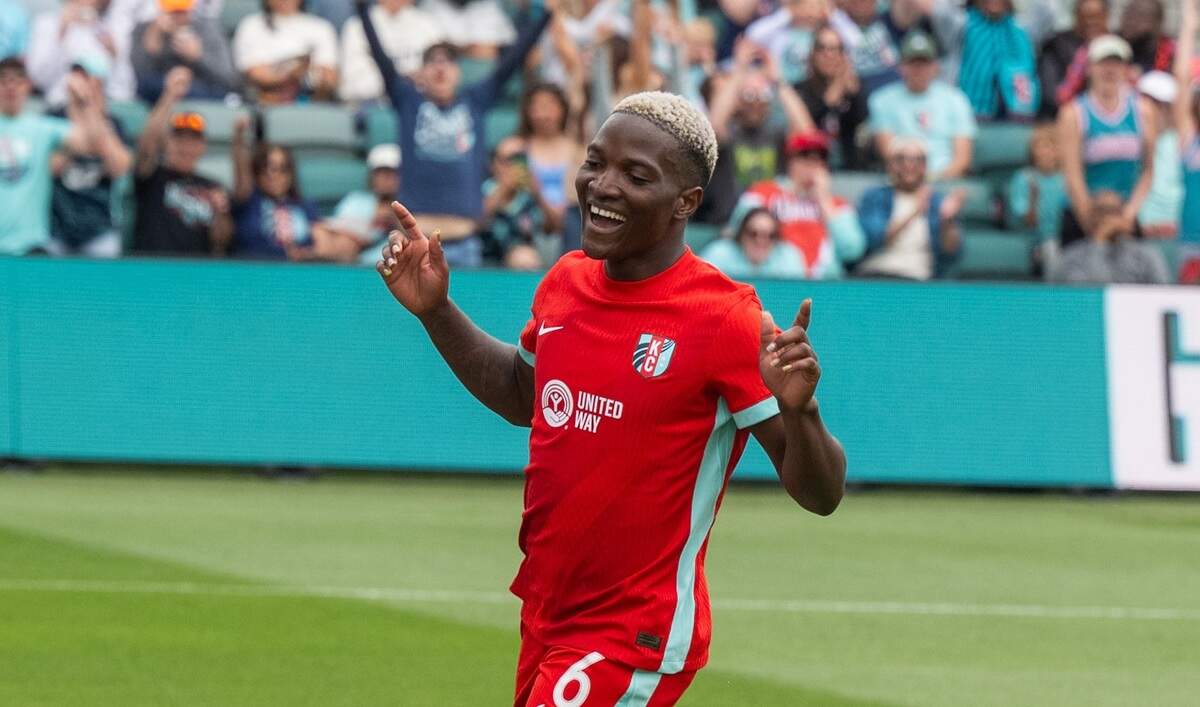 Kansas City Current forward Temwa Chawinga, pictured in a file photo from a match against Chicago on Sunday, May 10, 2026.