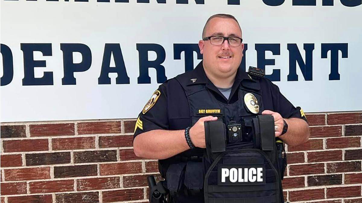 The family of fallen Missouri police detective Mason Griffith strongly objects to ads from Will Scharf placing the blame on his opponent.