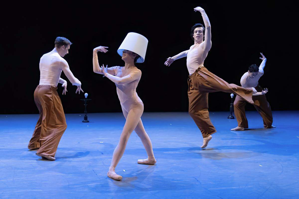 Dancers perform in “Spark,” during the dress rehearsal for the Kansas City Ballet's production “New Moves,” at the Frost Studio Theater at the Bolender Center on Wednesday, Jan. 27, 2026, in Kansas City.