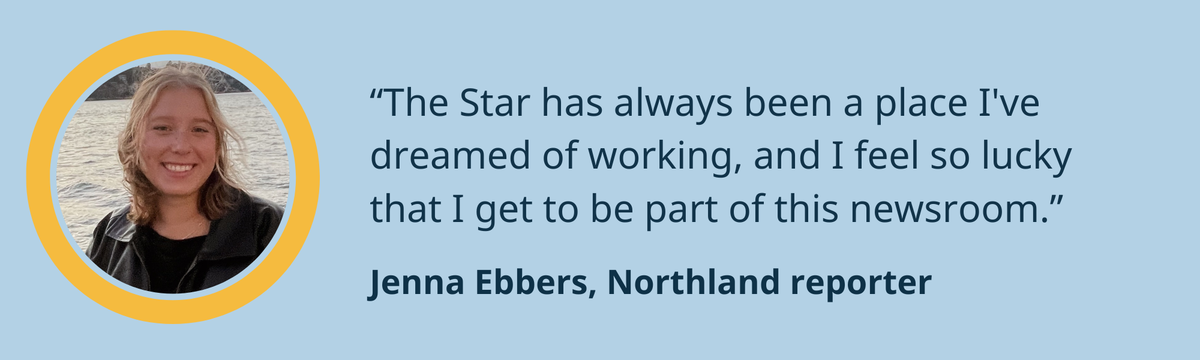 Jenna Ebbers’ profile for Meet the Star.