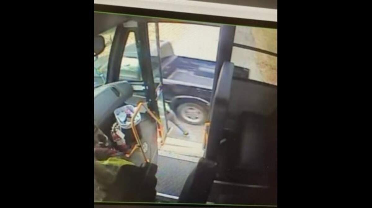 A 39-year-old man was arrested Friday as authorities allege he drove a pickup truck that struck a 7-year-old who was getting off a school bus on Thursday near Excelsior Springs.