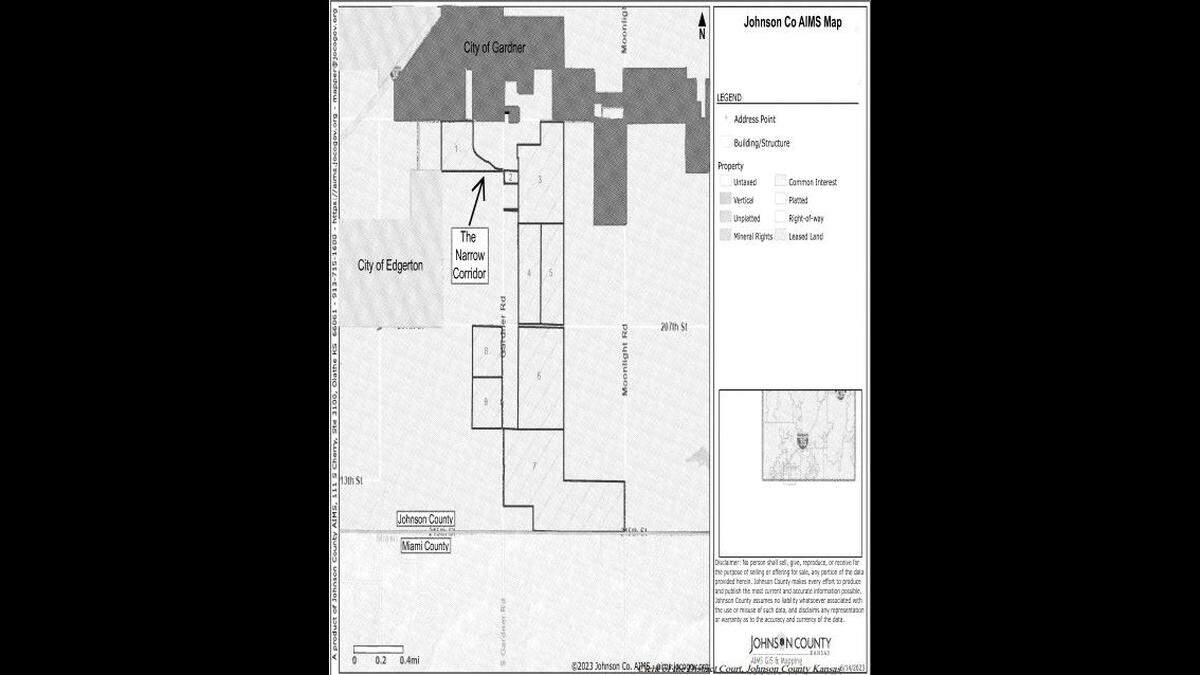 The Kansas attorney general is suing the city of Edgerton over its annexations for a sprawling industrial park, arguing that it illegally annexed a narrow corridor to connect the rest of the land.