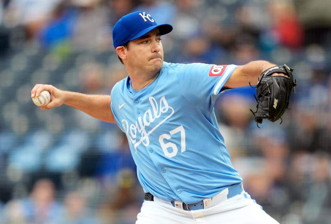 Kansas City Royals pitcher Seth Lugo got the start in Sunday’s series finale against the San Francisco Giants at Kauffman Stadium.