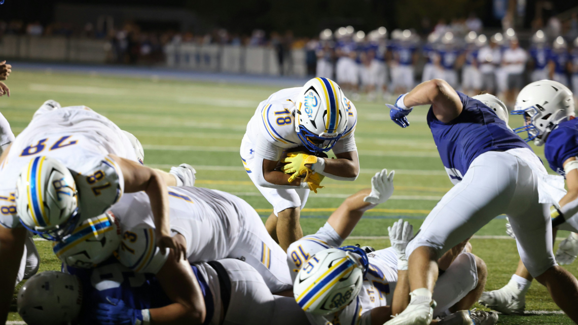 St. Pius X grounds Hawklets, Blue Springs roars in Missouri high school football