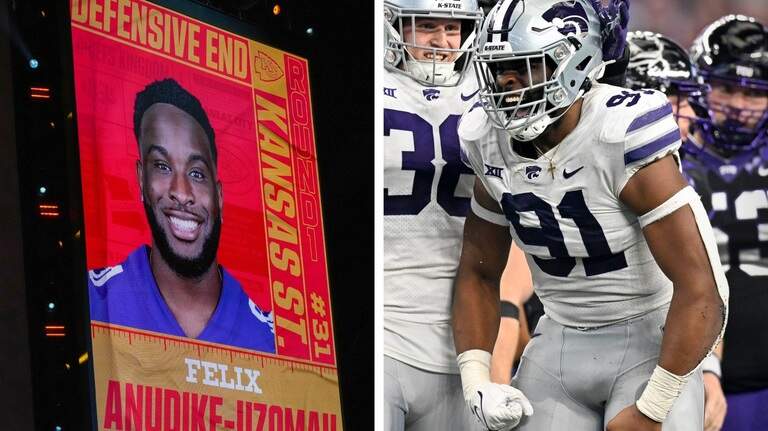 The remarkable underdog story of Felix Anudike-Uzomah, the Chiefs’ 1st-round draft pick