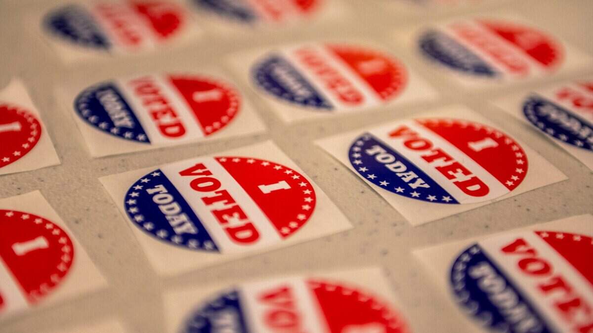 Missouri voters cast their ballot early at Union Station on Tuesday, Oct. 25, 2022, in Kansas City.