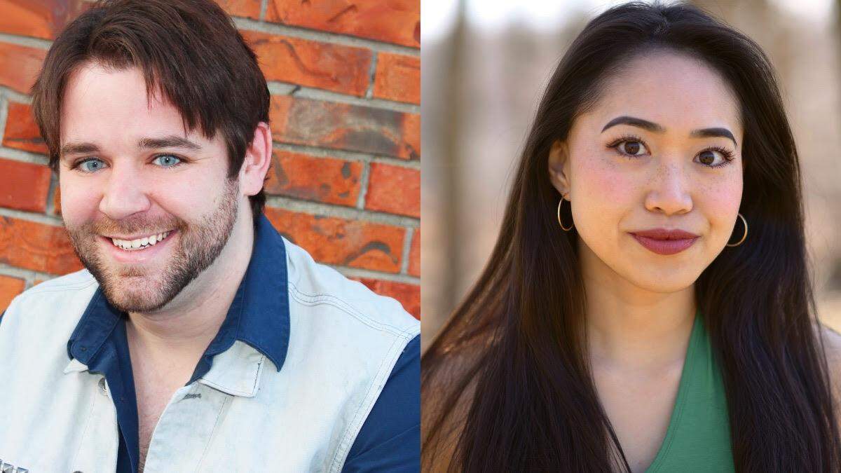 Patrick Lewallen, left, will star as King Arthur and Sydney Chow as Guinevere in the MTH Theater at Crown Center’s production of “Camelot.”