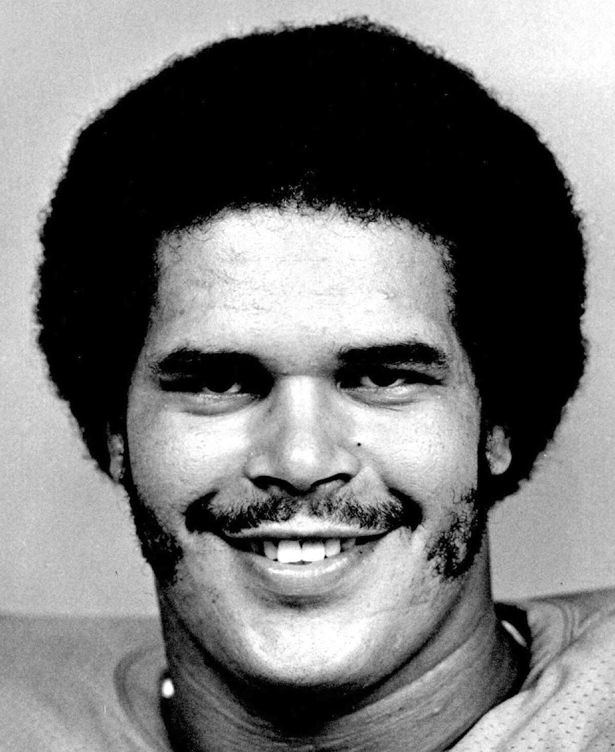 Kansas City Chiefs defensive tackle Keith Simons in 1977.