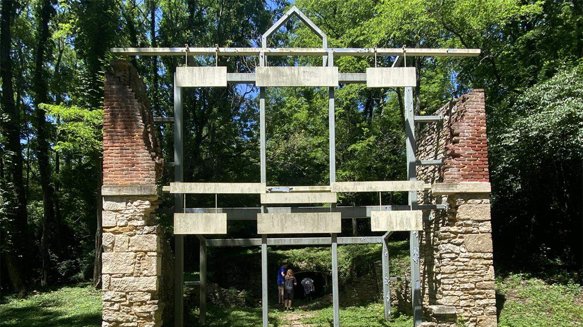 These ruins mark the location of the Quindaro Brewery, one of several stations there on the Underground Railroad.