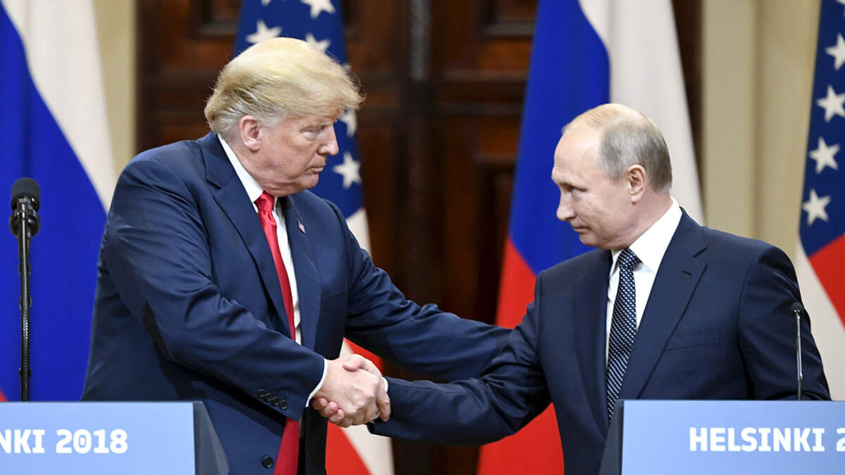 Donald Trump embarressed our nation at a 2018 summit with Vladimir Putin in Helsinki.