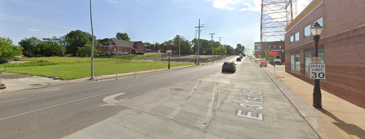 Five, five-story buildings would replace what are now parking lots and vacant land on a strip along 31st Street, across the street from the KCTV tower.