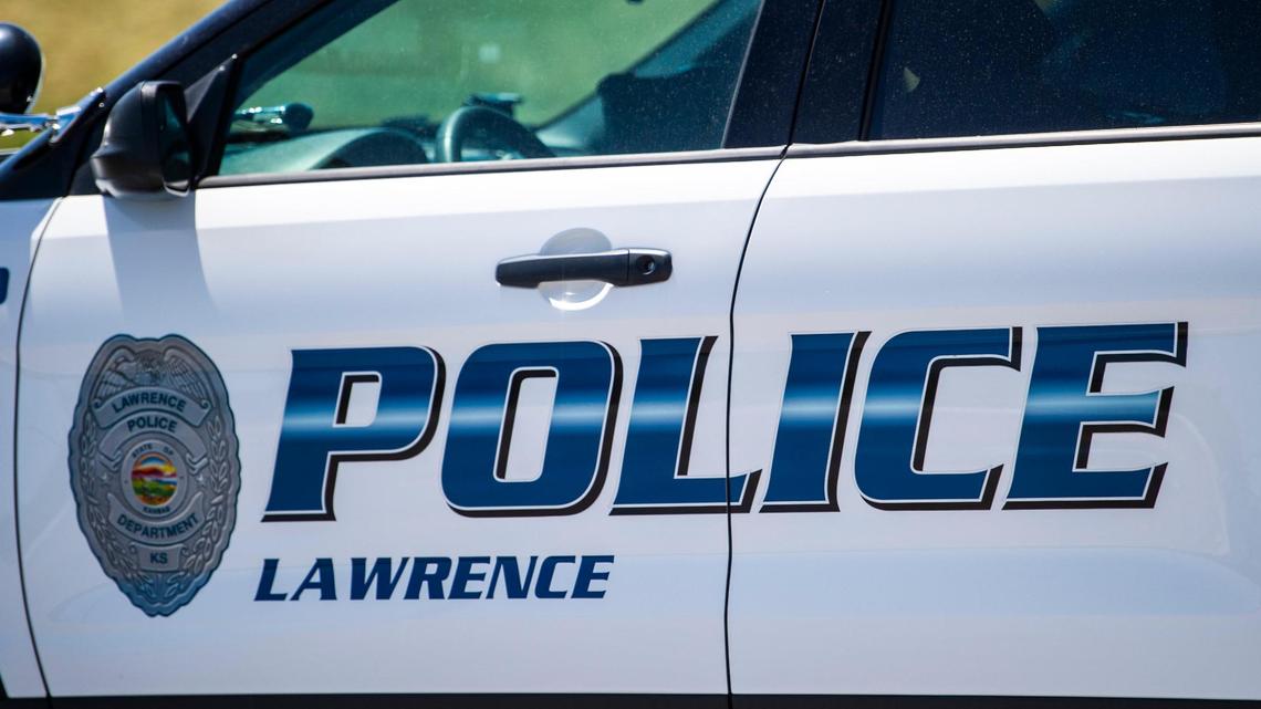 Lawrence Police Department vehicle in Lawrence, Kansas. 
