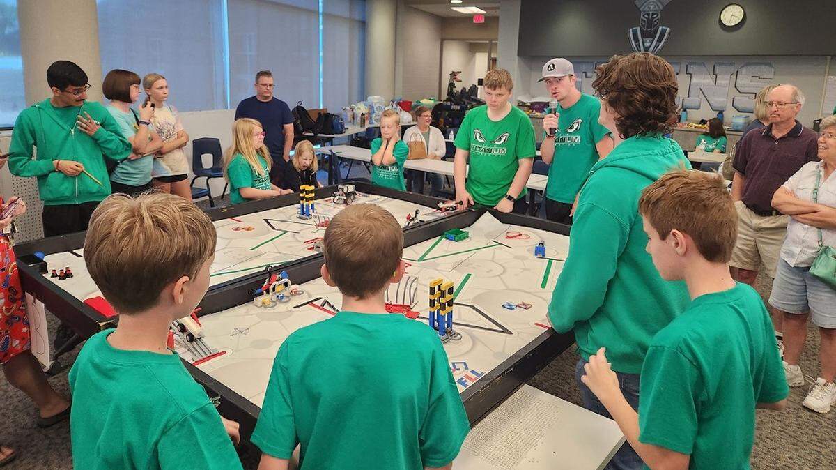 Members of the 2023 Team Titanium rookie robotics camp had a great time, while learning valuable STEM skills.