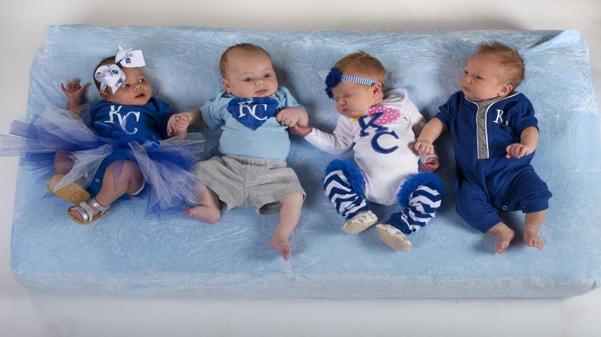 
Here’s the result of some Blue October celebrations (from left): Holland Lowe, Finnegan Diehl, Everly Royal Pemberton and Beckett Kauffman Stock.


