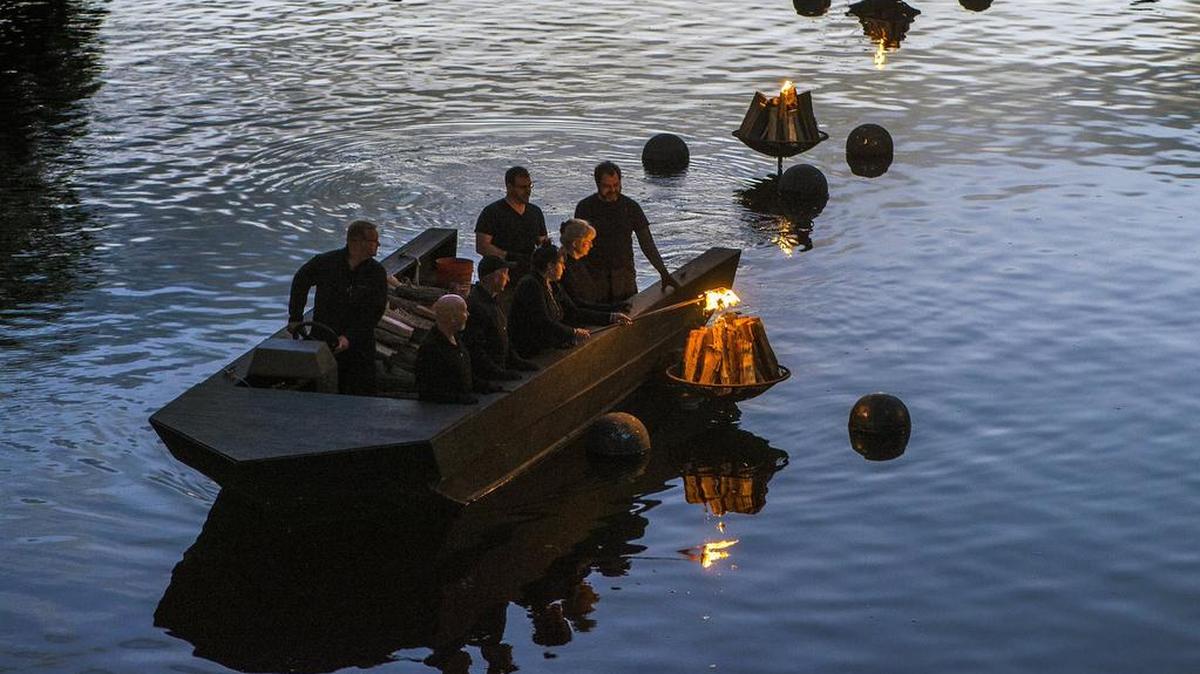 The WaterFire event scheduled for Saturday night on Brush Creek has been cancelled due to rainy weather.