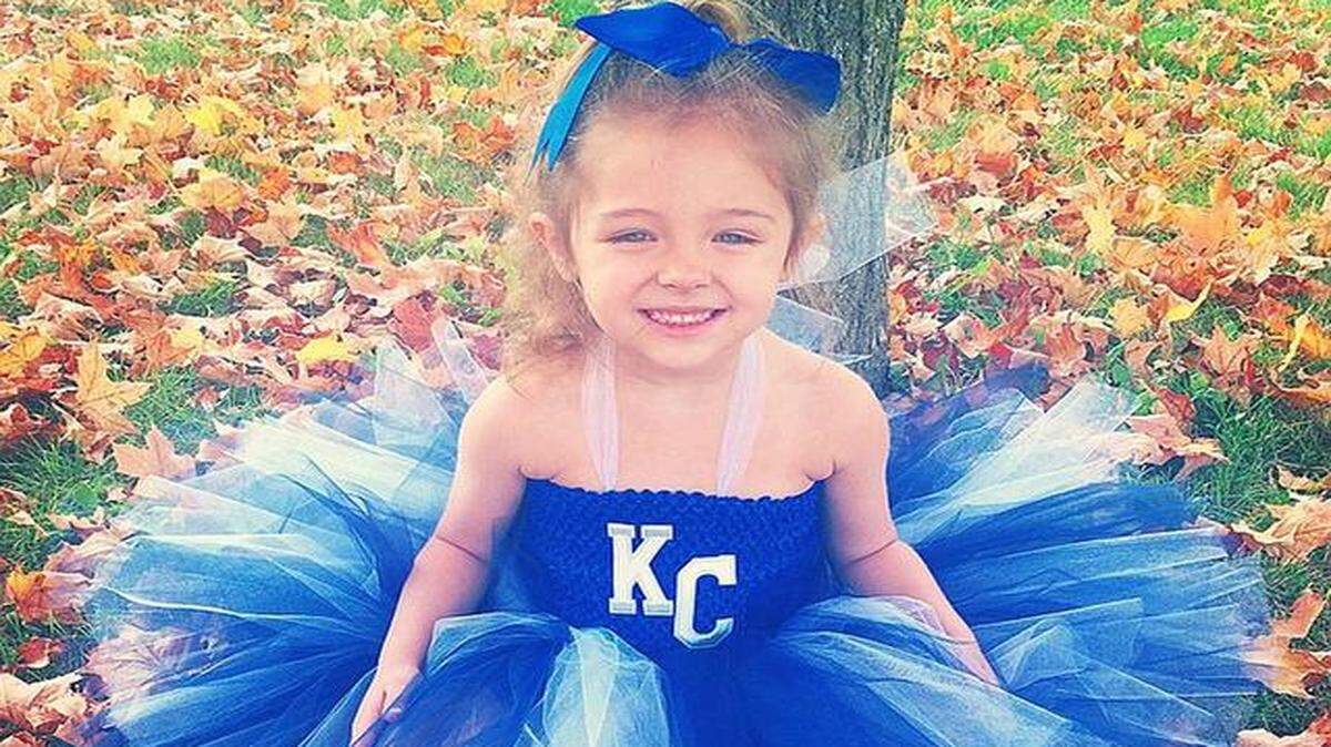 
Ever met a baseball ballerina? You have now. Avery Rodriguez, 4, of Olathe is wearing a tutu made by her mom, Isabel.
