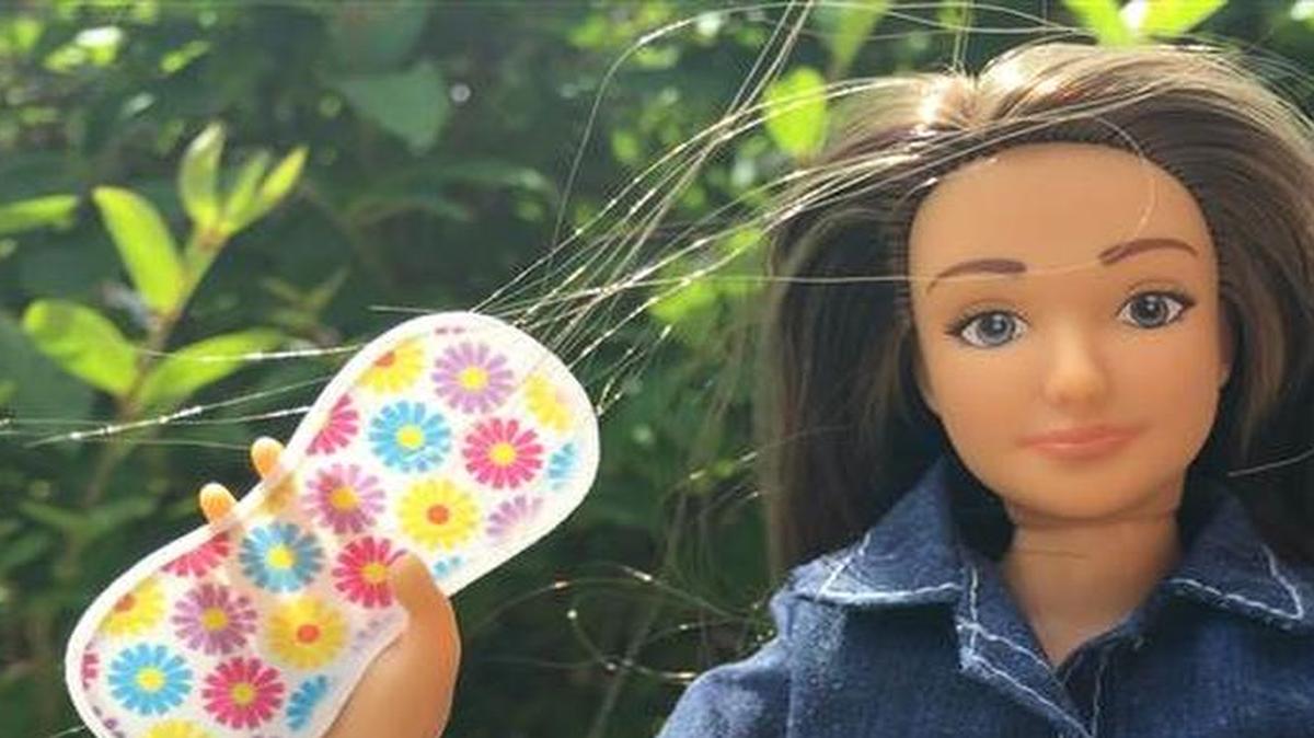 
The realistic Lammily doll now comes with a “Period Party” accessory pack with pad and liner stickers and a calendar to track a menstruation cycle.
