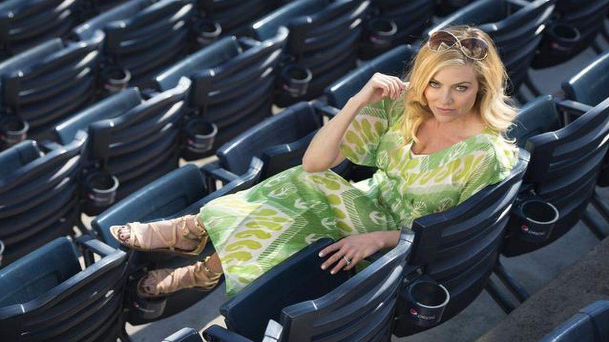 
SITTING PRETTY: The green leafy print adds a winning touch to the silk ankle-length dress from J. McLaughlin. $275, J. McLaughlin.
