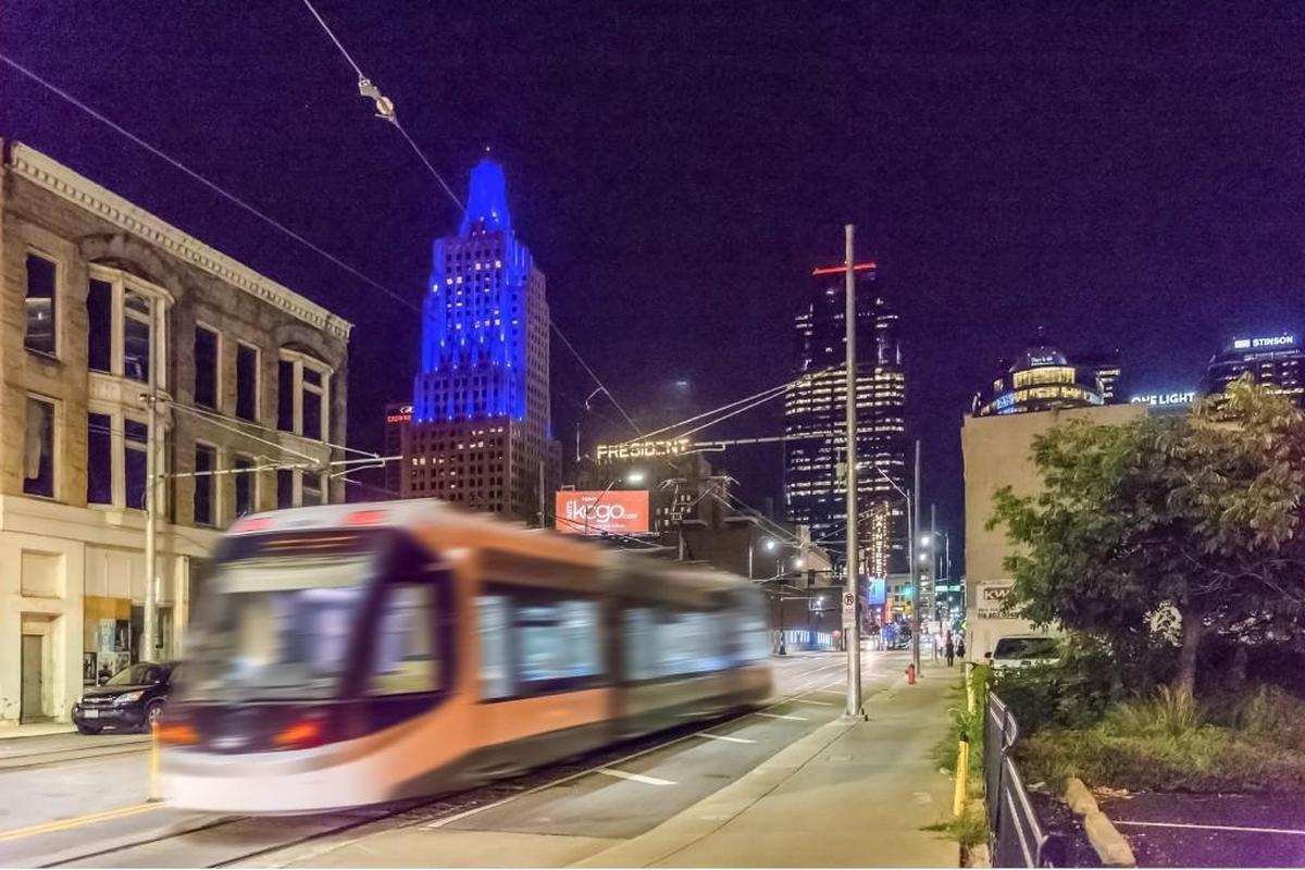 The KC Streetcar is one of many amenities luring millennials to downtown Kansas City.