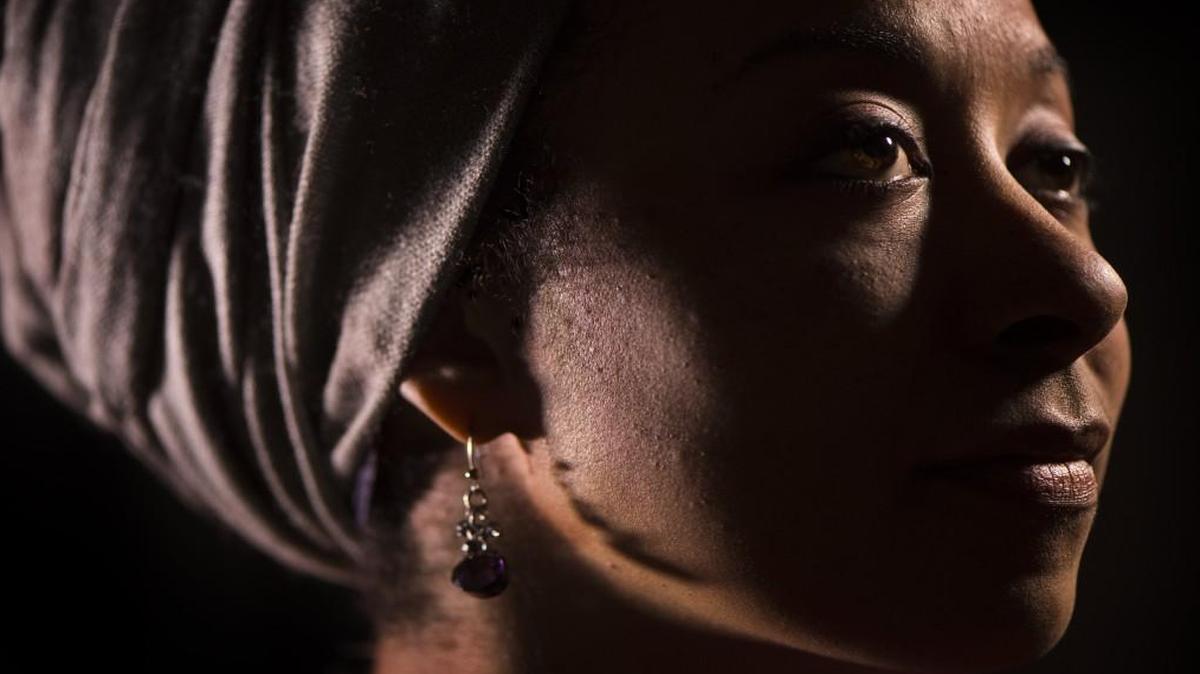 Aisha Sharif of Shawnee is a professor of English at Longview Community College. Her parents converted to Islam before she was born and has Catholic grandparents. As a Muslim, she wants to clear up the misconception that Islam is a misogynistic religion.