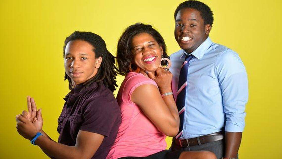 
Mara Rose Williams with her sons
