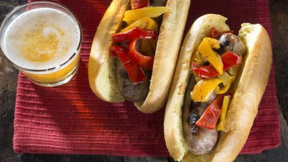 
Sausages get richness and flavor from fat, says Boulevard Brewing Co.’s Neil Witte. “Certain qualities in beer cut through that, such as acidity, bitterness, sharp roast character and carbonation.”


