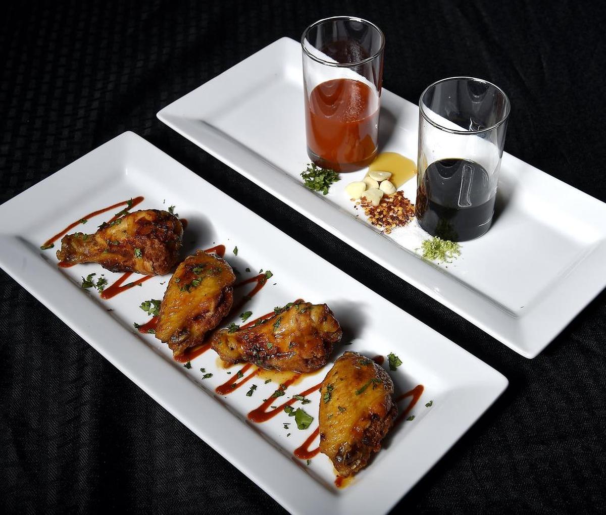 Stuffed wings prepared for Cinco de Mayo by Michelle and Jeff Franke