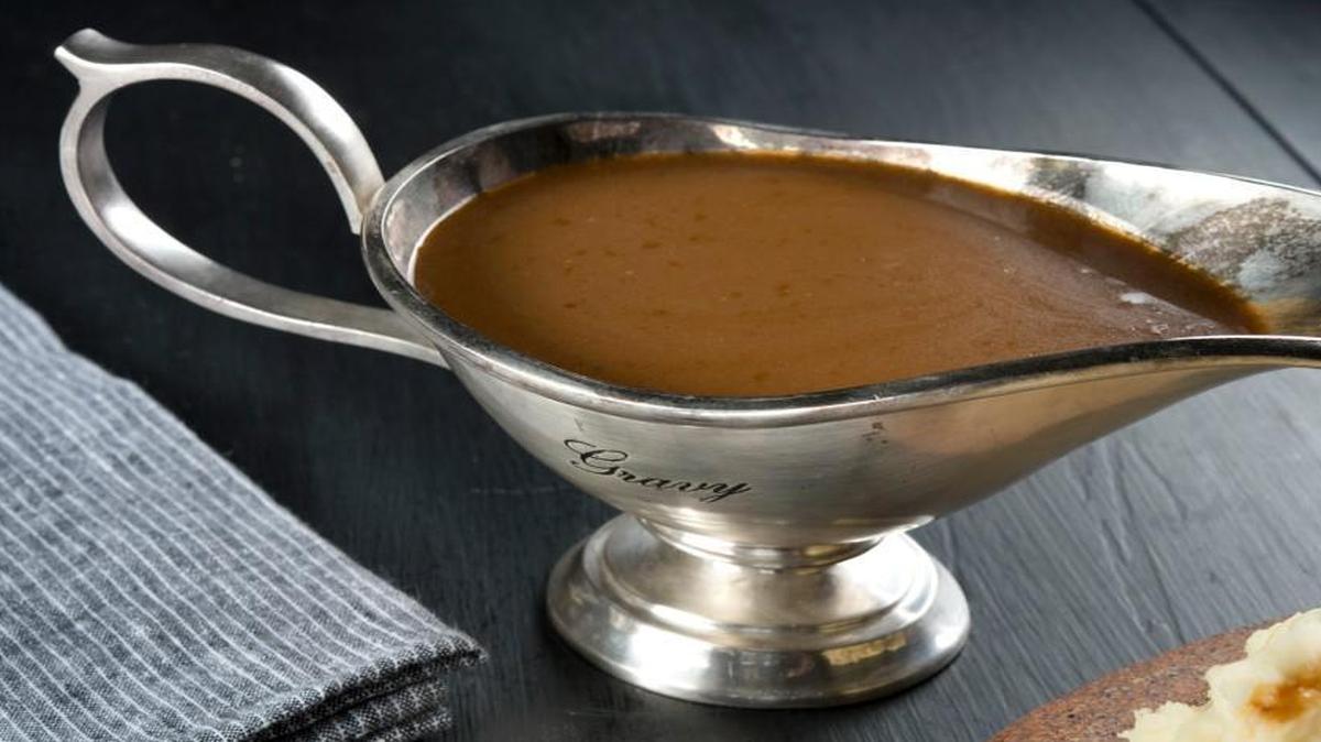 Shiitake Mushroom and Brandy Gravy from Tyler Fox.