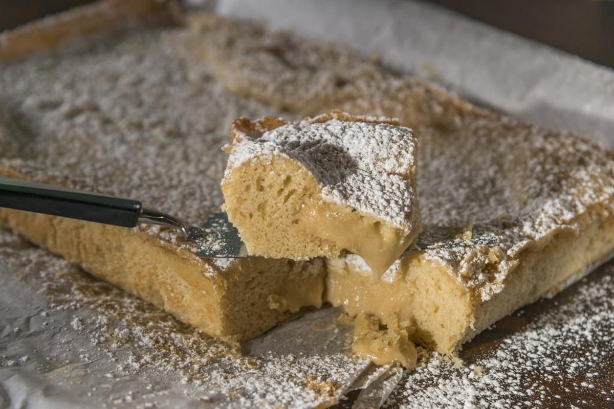 Gooey Cold-Brew Butter Cake
