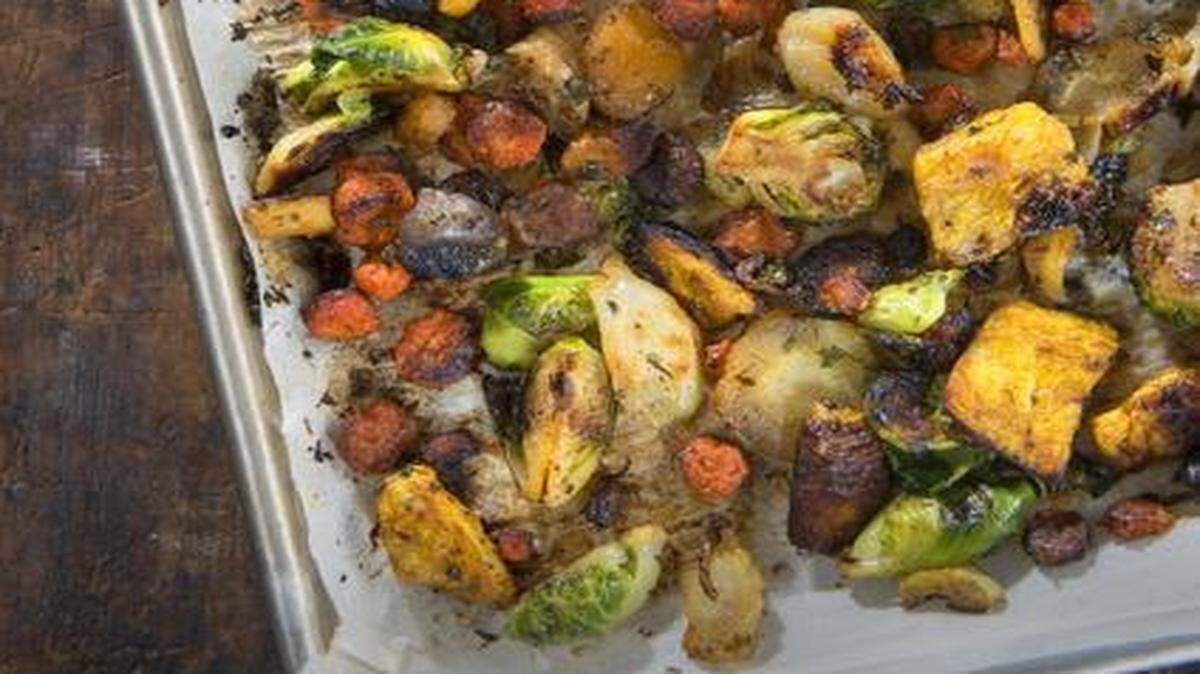 
Ratatouille-Inspired Roasted Vegetables from chef Jonathan Justus of Justus Drugstore in Smithville, Mo.
