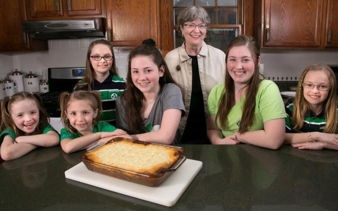 Shepherd’s pie: A staple of Barbara Scanlon’s Irish dinner table