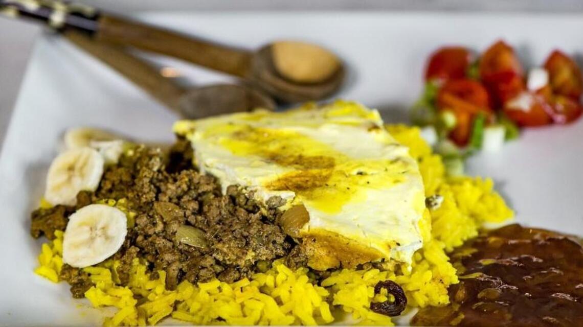 Bobotie, a savory South African curry dish, is a versatile winner