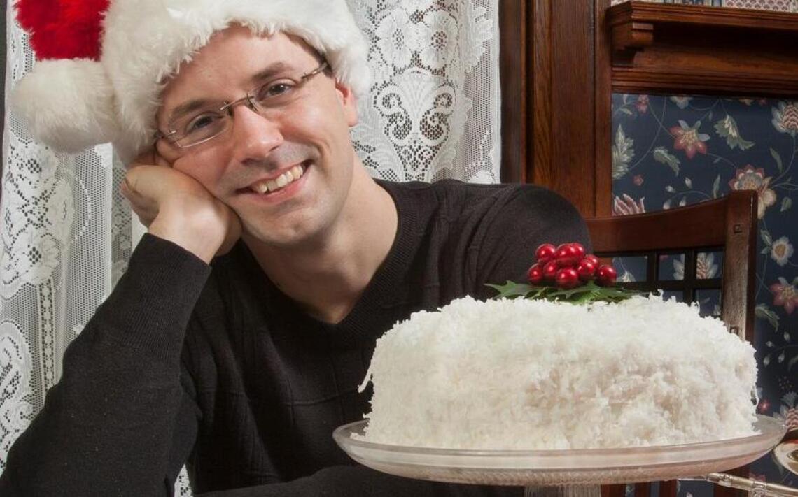 KC Symphony musician David Sullivan’s Holiday Coconut Cake is a showstopper