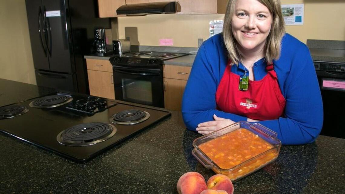 It’s peach season in Missouri, here’s a dessert recipe for that