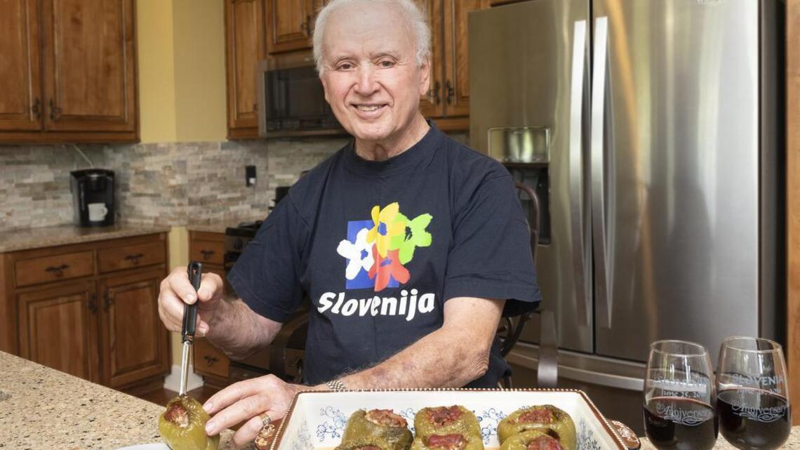 You can have these stuffed peppers at Slovenefest in KCK or make them with this recipe