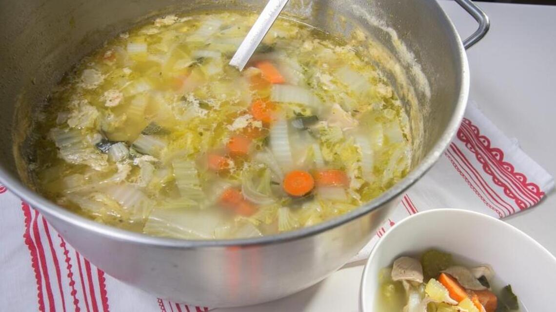 Chicken soup is one step toward a healthier lifestyle