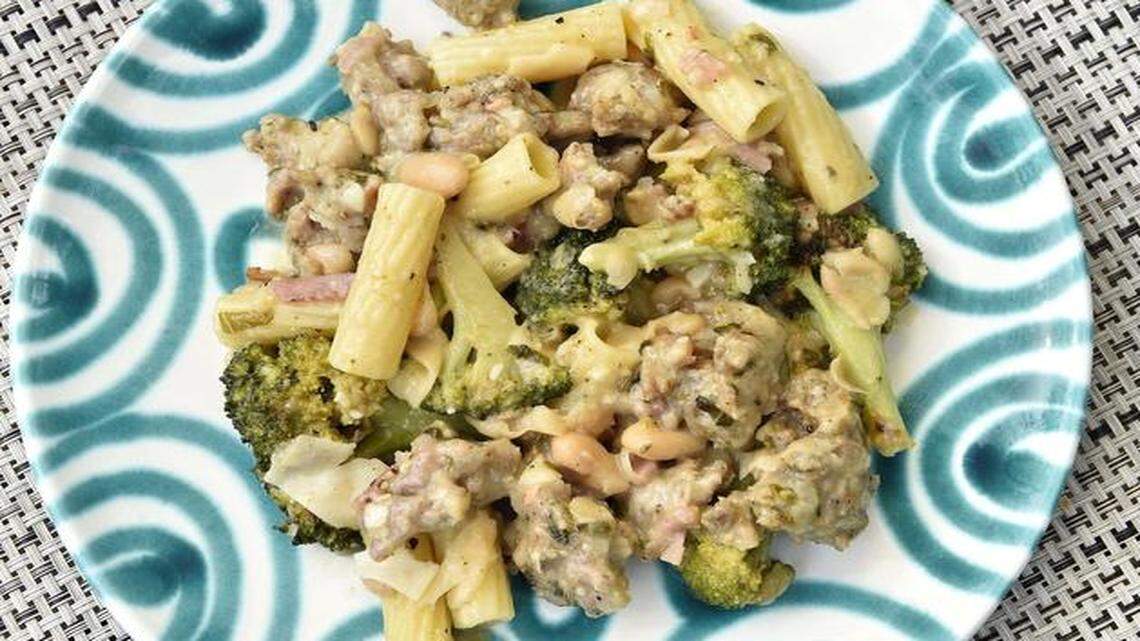 
Charles Bruffy’s recipe for Carmine's Country Rigatoni is based on a favorite dish from a New York restaurant.


