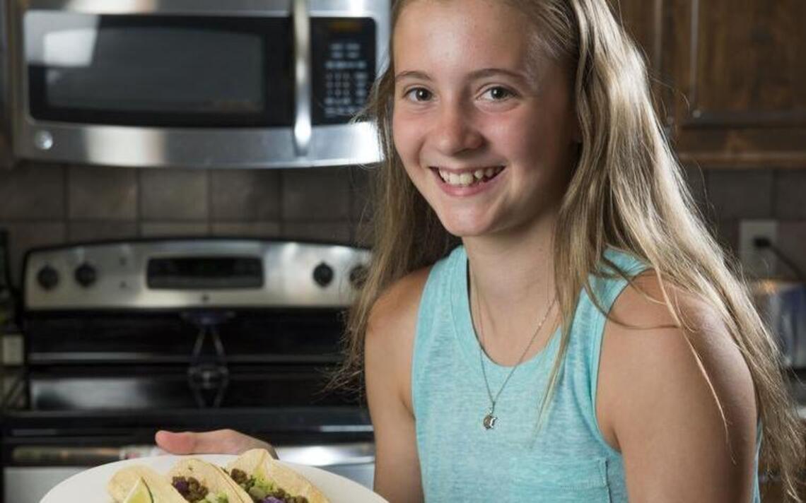 Lentil tacos take 12-year-old Joey Heidari of Olathe all the way to the White House