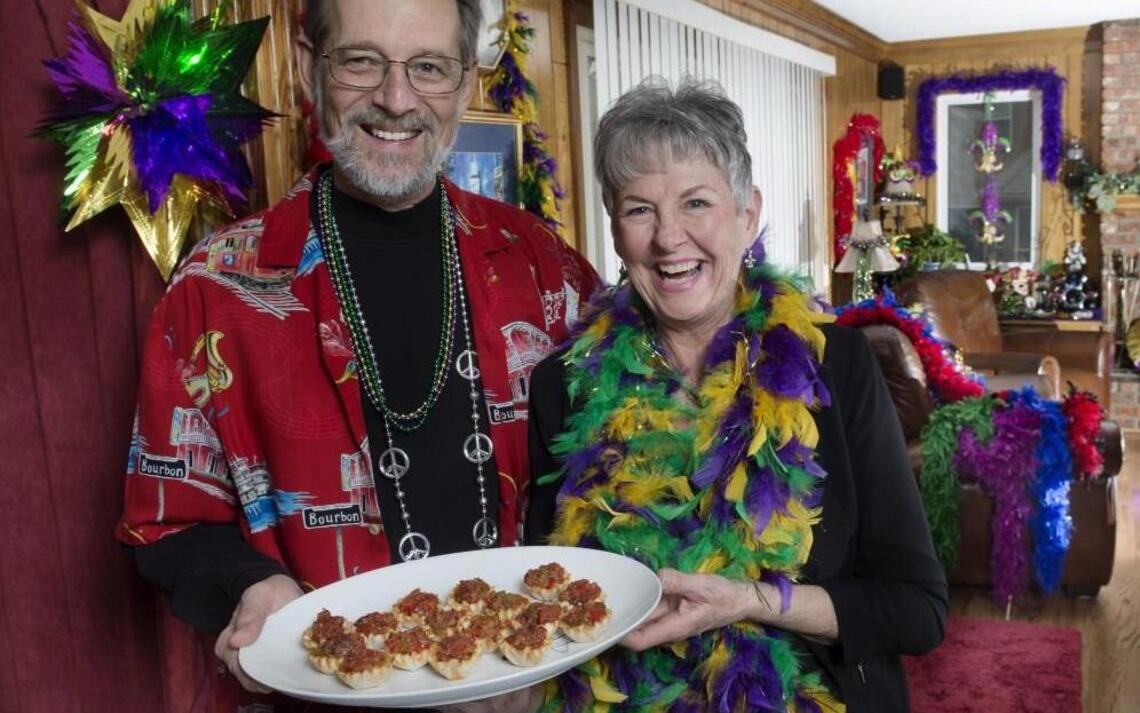 The good times roll with Terry and Lori Kueker’s Mardi Gras appetizers