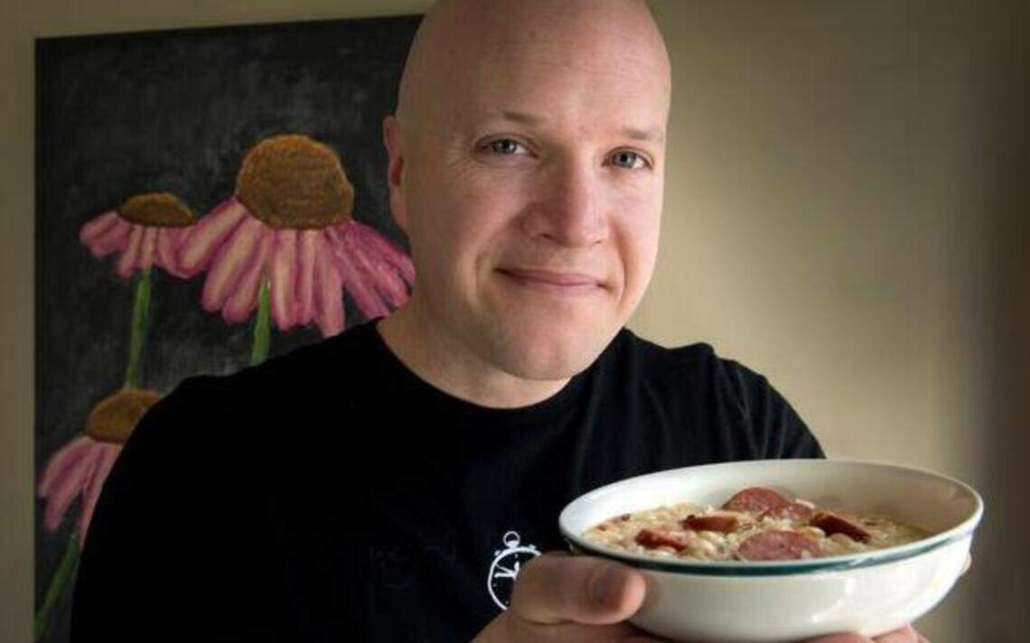 Aaron Wright’s recipe for Hoppin’ John Soup is simple and satisfying