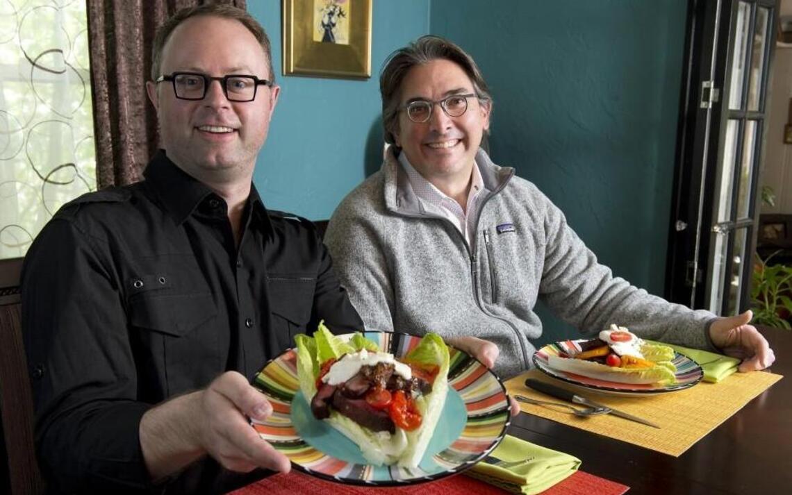 J.J. Jones’ flank steak salad is perfect for warm nights, fresh veggies, dinner parties