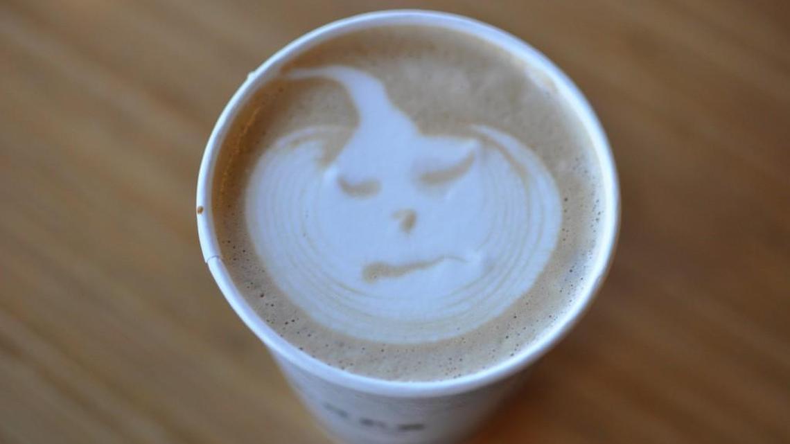 I tried to find the best fall drink in Kansas City. This latte is pumpkin pie in a cup