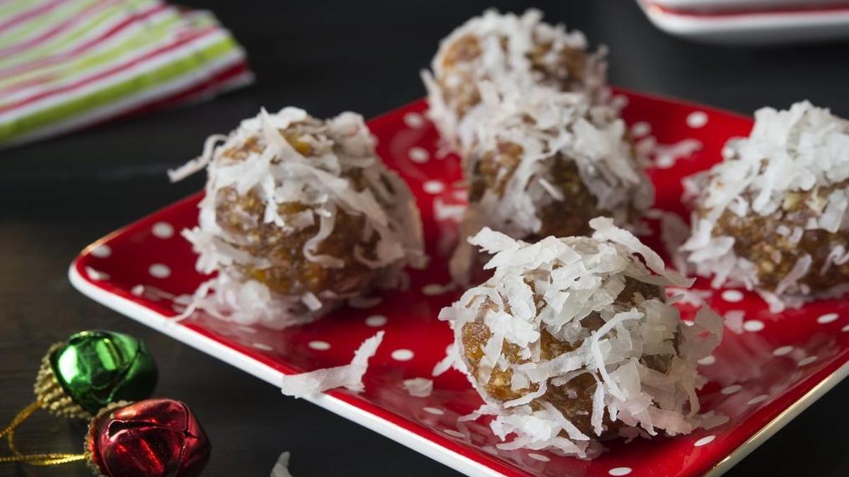 Eating for Life’s Holiday Energy Bites are sweet but healthy alternative to cookies.