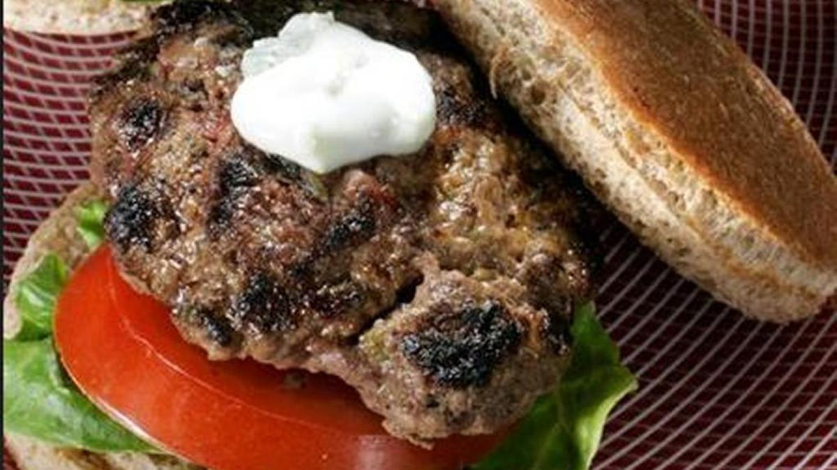Buffalo Sliders use bison meat, a healthier alternative.