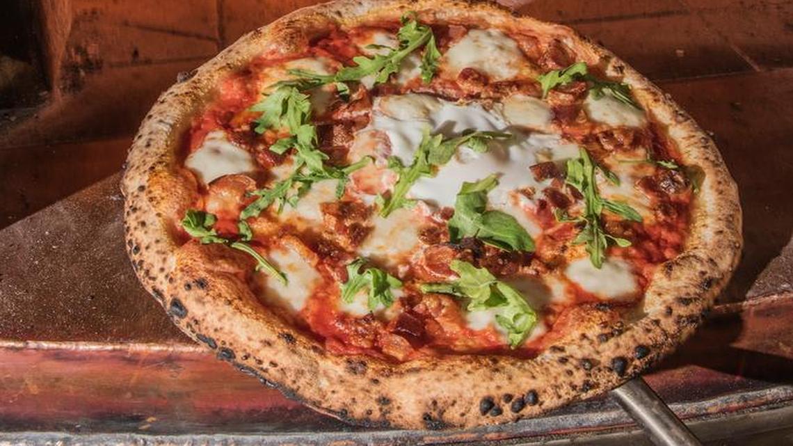 
The margherita at Providence Pizzeria Co. 
